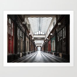 Parisian Covered Passage Galerie Véro-Dodat | Paris France  Art Print