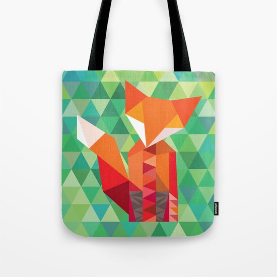 Fox in the woods Tote Bag