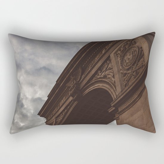 Washington Square Sunset Rectangular Pillow
