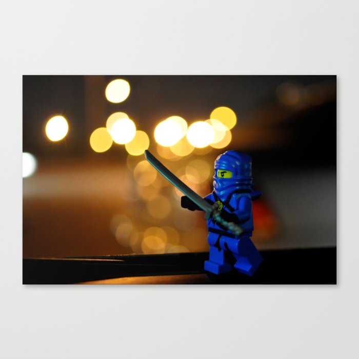 Lego Ninjago Jay Canvas Print