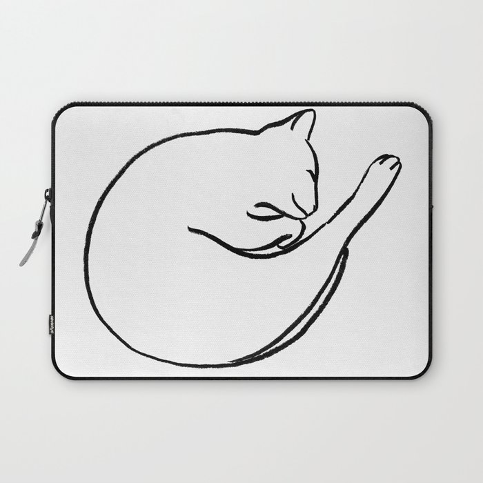 Sleeping Cat Laptop Sleeve