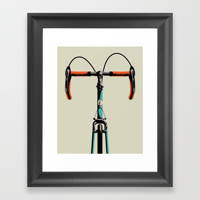 Bike Portrait 3 Framed Art Print