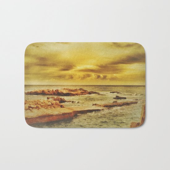 Autumn Sunset Bath Mat