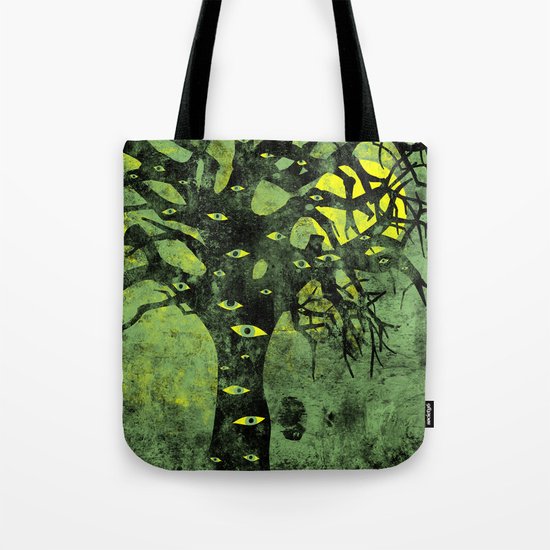 the Vision Tree (green) Tote Bag