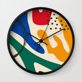 Primary Modern Wall Clock