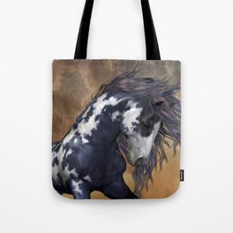 Storm, wild horse, fantasy Tote Bag