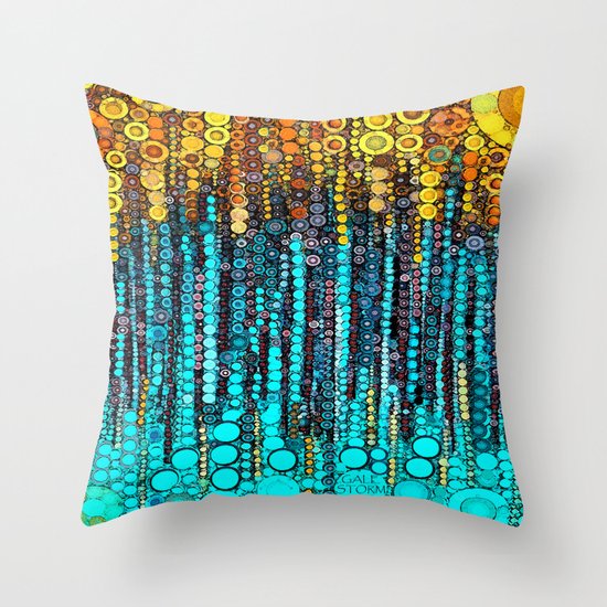 :: Party On :: Throw Pillow