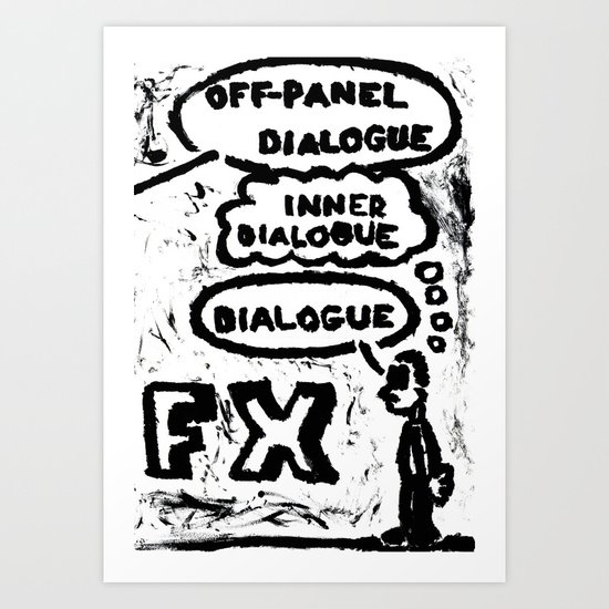 Deconstruction Art Print