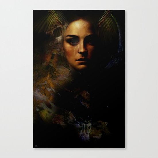 The spirit of temptation Canvas Print