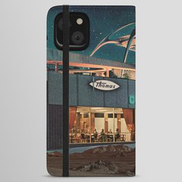 a Postcard from year 2346 iPhone Wallet Case