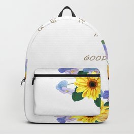 Watercolor flowers Backpack