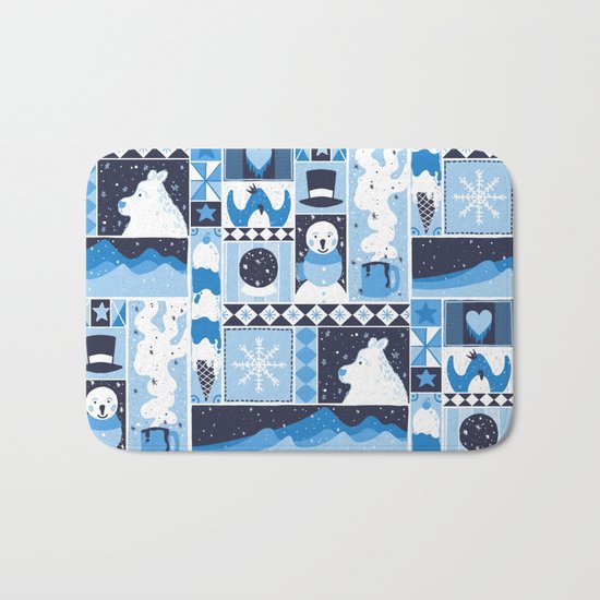 Winter Bath Mat