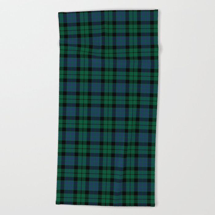 Clan MacKay Tartan Beach Towel