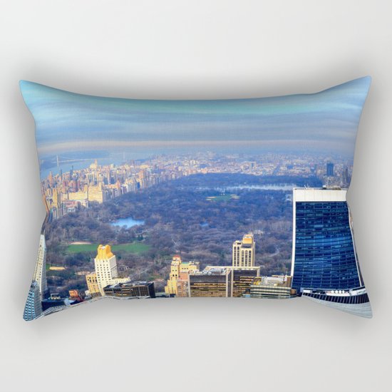 Central Park Rectangular Pillow