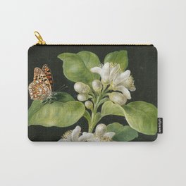 Lemon tree with butterfly and beetle Carry-All Pouch
