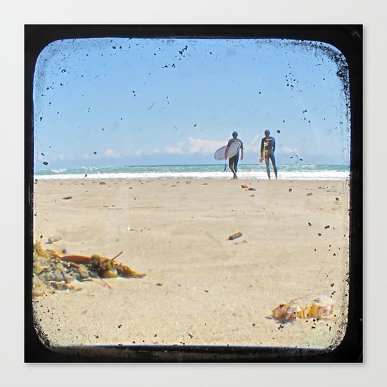 Monday Morning Surf - Through The Viewfinder (TTV) Canvas Print