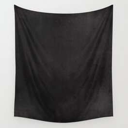 Simple Chalkboard background- black - Autum World Wall Tapestry