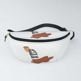 Panda Hammers Grizzly Brown Bear Fanny Pack
