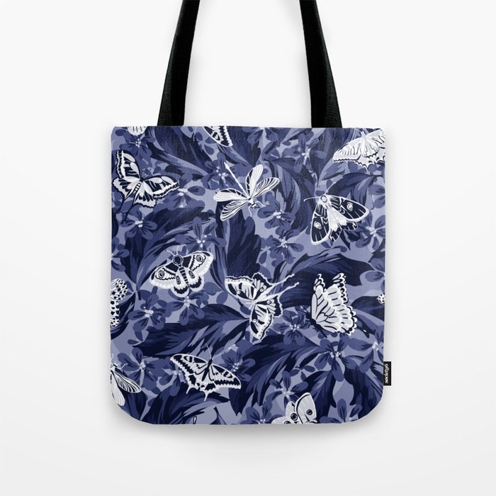 Blue butterflies Tote Bag