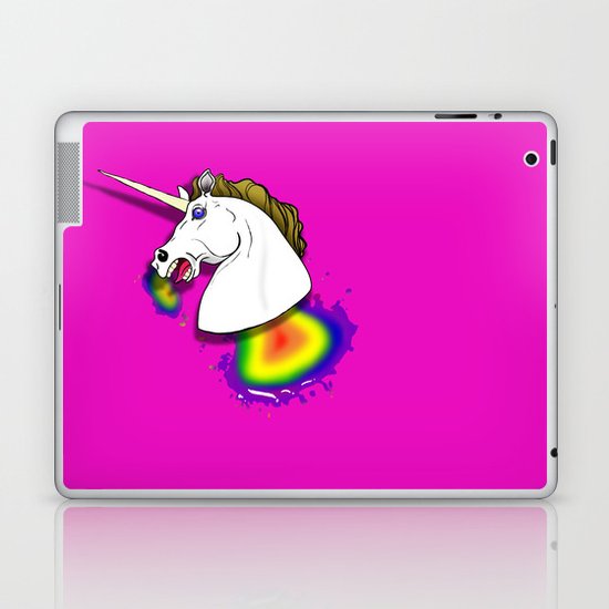 HOMOPHOBIA KILLS UNICORNS Laptop & iPad Skin