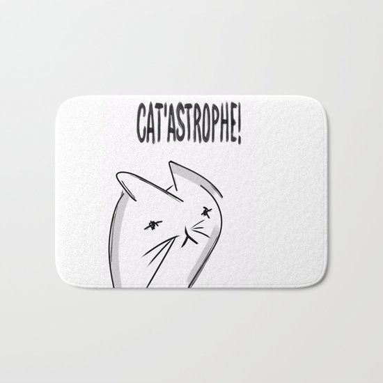 It's a Cat 'astrophe!!! Bath Mat