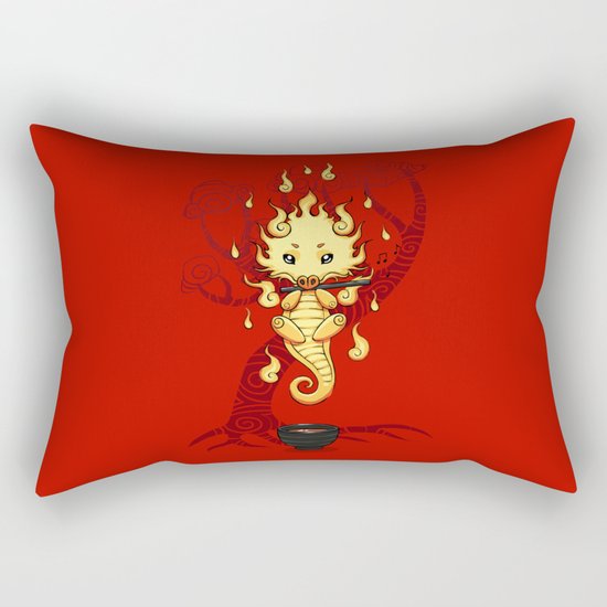 Dragon Tea Rectangular Pillow