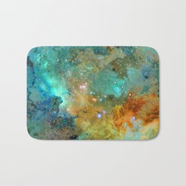Colorful Cosmos Bath Mat