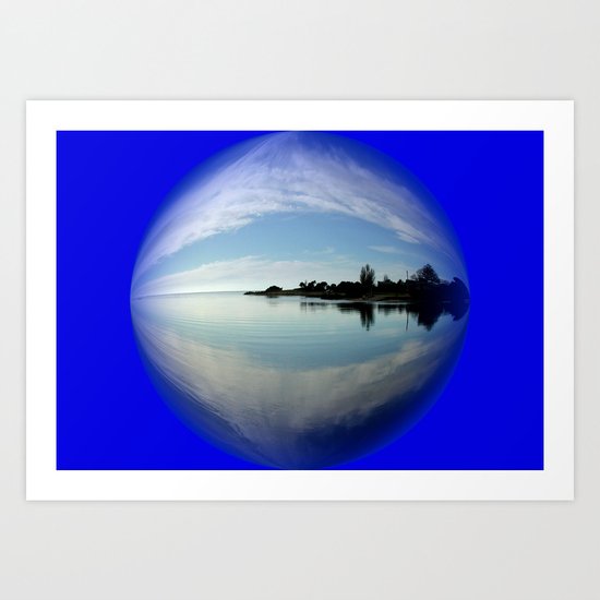 Fossils` Bluff Art Print