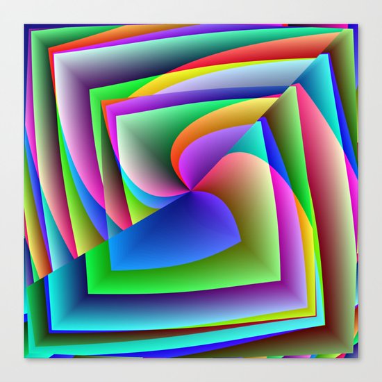 Its Hip To Be Square Canvas Print