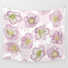 Christmas Roses 1 Wall Tapestry