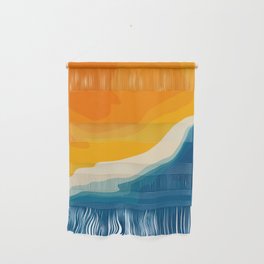 Seascape aerial view Wall Hanging