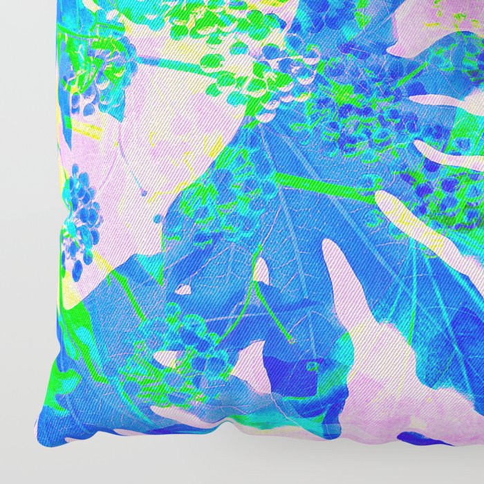 Tropical Adventure Neon Blue Pink And Green Tropical