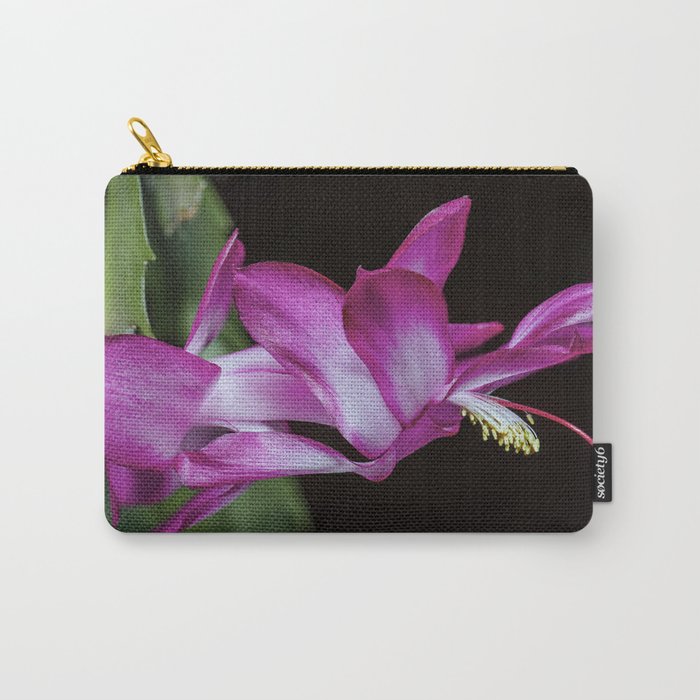 Christmas Cactus flower Carry-All Pouch