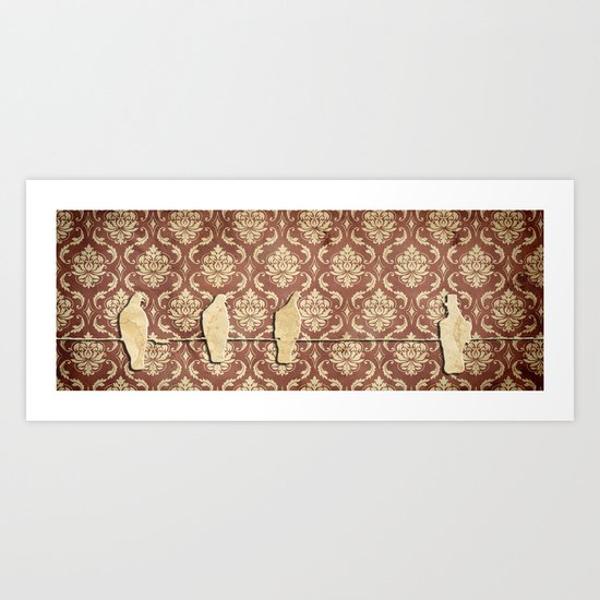 In which pigeon haberdashery is an untapped market Art Print