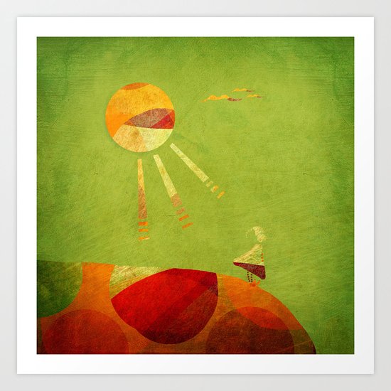 Precipice Art Print