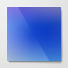 22  Blue Gradient Background 220715 Minimalist Art Valourine Digital Design Metal Print