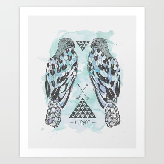 Hawks Art Print