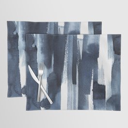 Blue Brush Placemat
