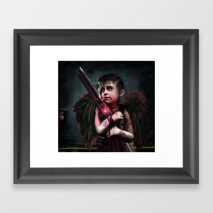 Cupid 2.0 Framed Art Print