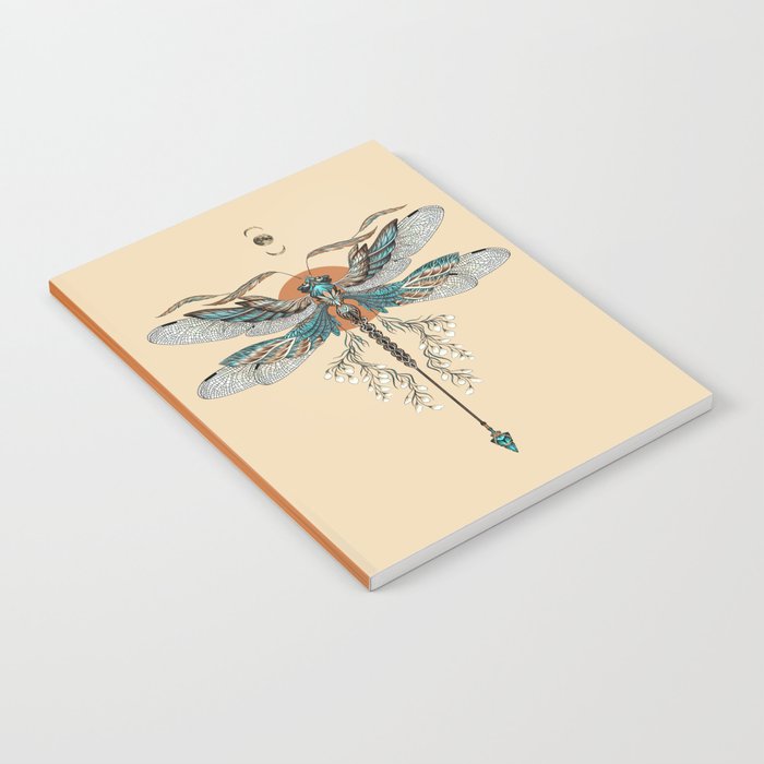 Dragonfly Tattoo Notebook