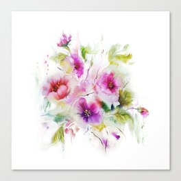 Gentle bouquet Canvas Print