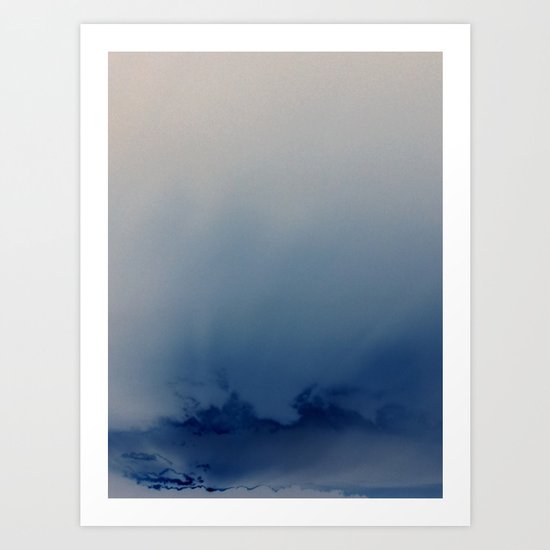 Minnehaha Blue Art Print
