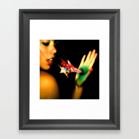 Taste the Rainbow Framed Art Print