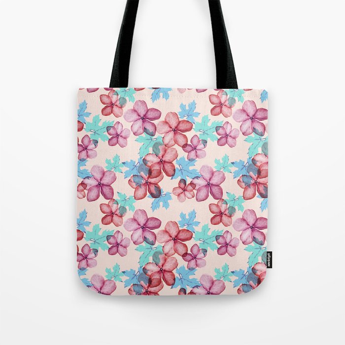 Bloom (flowers pattern) Tote Bag