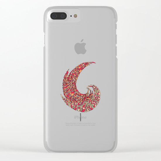 - volcano - Clear iPhone Case