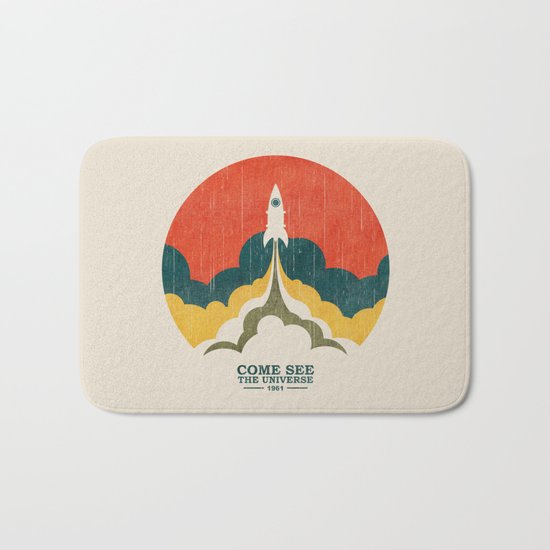 Come See The Universe Bath Mat