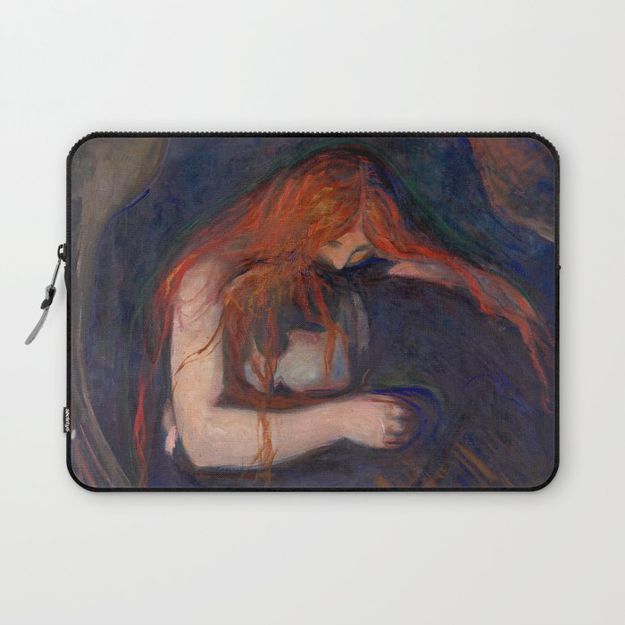 Edvard Munch Vampire Vampyr Laptop Sleeve