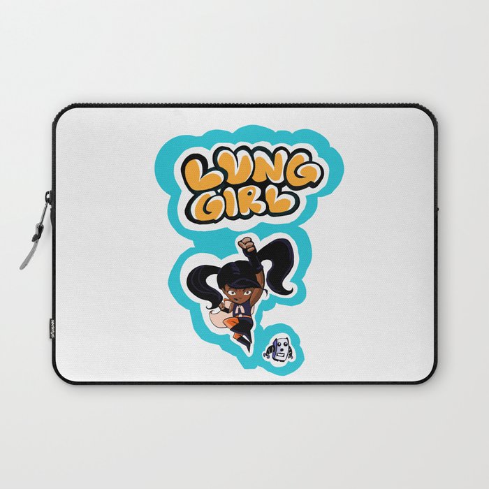 Lung Girl 2 Laptop Sleeve