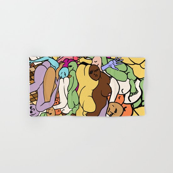 Human Ice Cream Hand & Bath Towel