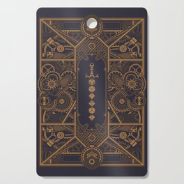 Dnd Cutting Boards For Any Decor Style Society6 Colorful dragon with dungeon in the dungeon. dnd cutting boards for any decor style